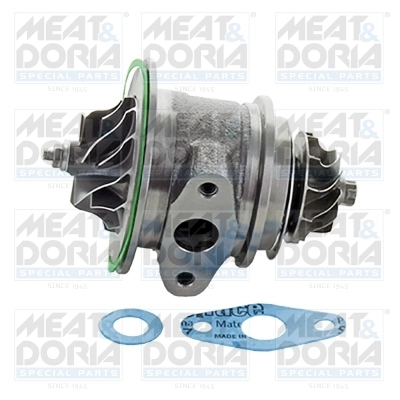 Core assembly, turbocharger
